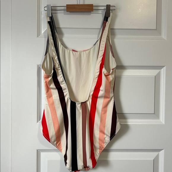 SOLID & STRIPED One Piece Swimsuit Size Large - Picture 4 of 7